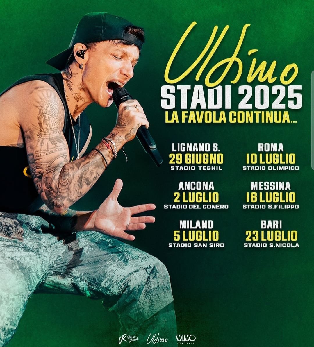 Ultimo – Stadi 2025 – 29/06/2025