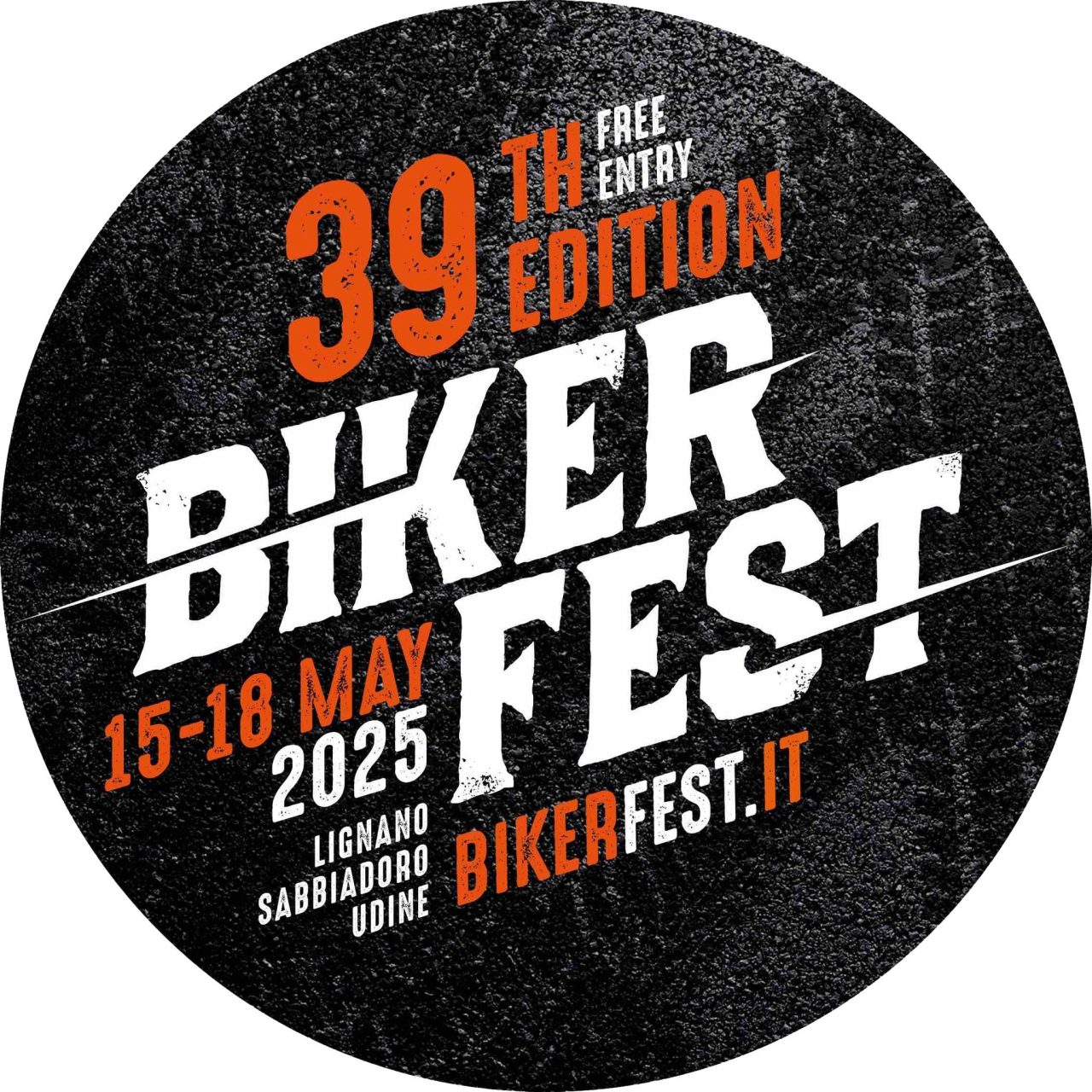 Biker Fest – 39. Auflage 15/05 – 18/05/2025